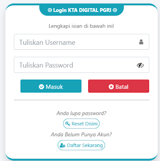 Register PGRI Kepulauan Sangihe - Persatuan Guru Republik Indonesia Cabang Kepulauan Sangihe